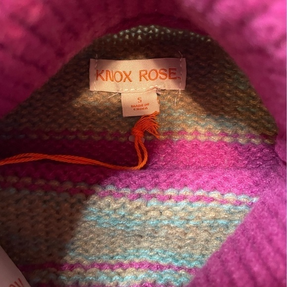 NWT Knox Rose size small knitted turtleneck sweater - Picture 4 of 4